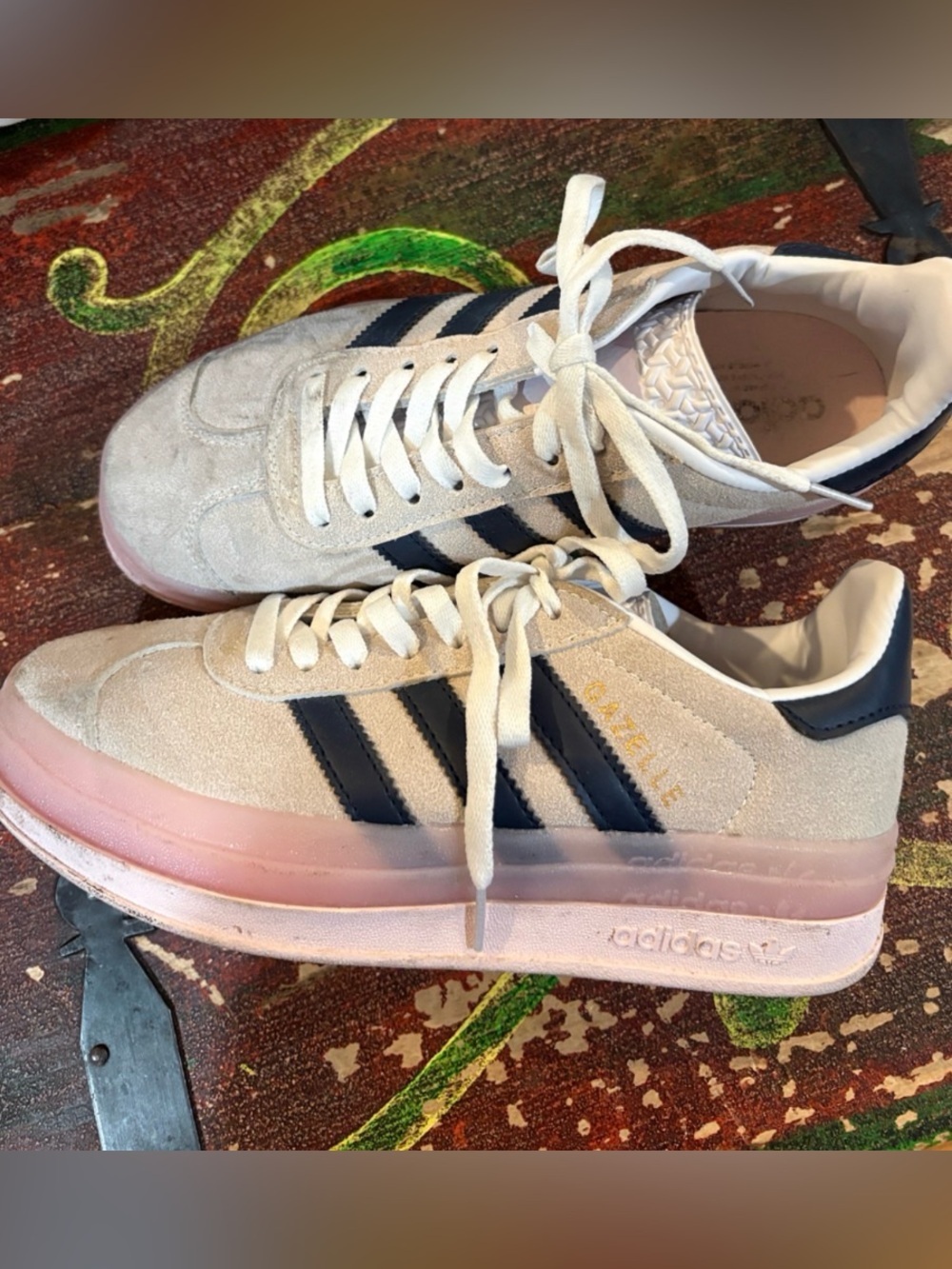 🍬adidas GAZELLE Platform Sneakers